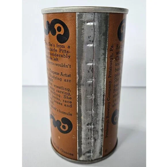 Olde Frothingslosh Brown Label collectible 12 oz empty can Pittsburgh Brewing PA - Picture 4 of 16